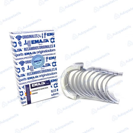 CASQUETE BANCADA RENAULT R9/R18 1.4L / 1.6L LINEA GRUESA (1.00)