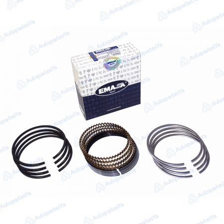 JGO ANILLOS PISTON FORD FIESTA POWER 1.6 (VEN)/ KA / ECOSPORT 1.6 (VEN) / Ø82X1.2+1.5+2 (STD)