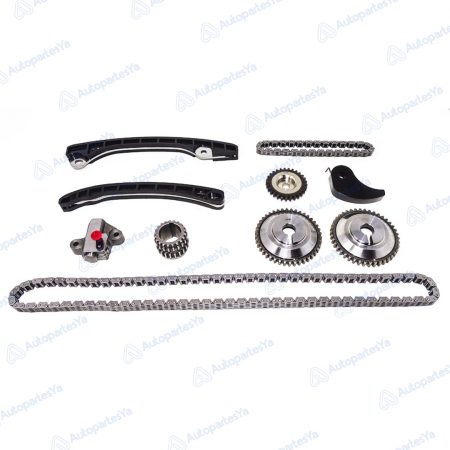 KIT DISTRIBUCION CADENA NISSAN MARCH / TIIDA 1.5L 1.6L 1.8L 05- (10PCS)