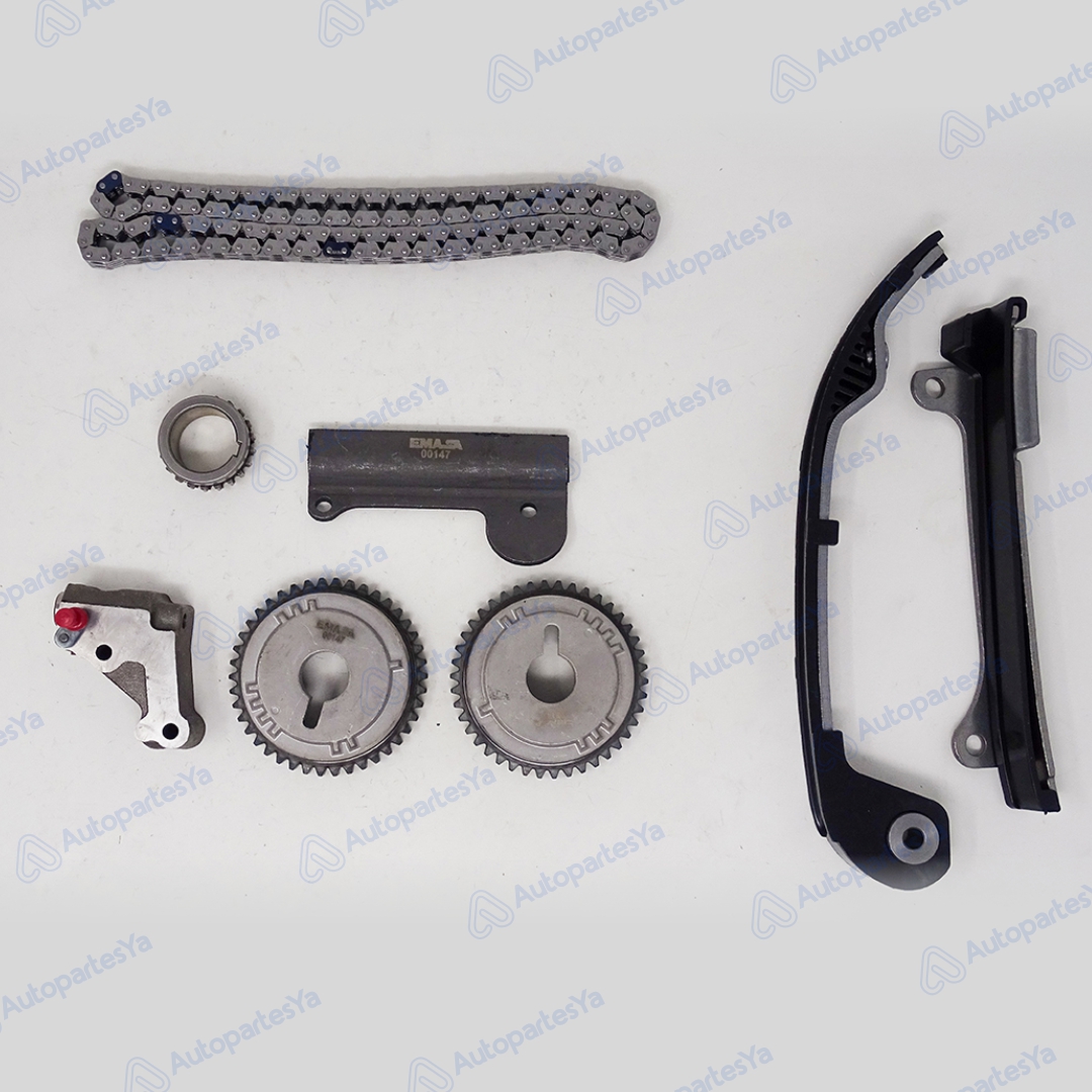 KIT DISTRIBUCION CADENA NISSAN SENTRA B15 1.8L (8PCS)