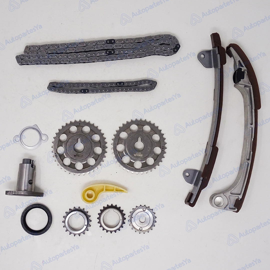 KIT DISTRIBUCION CADENA TOYOTA CAMRY 2.4L / PREVIA (12PCS)