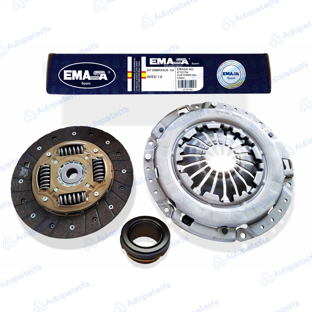 KIT EMBRAGUE CHEVROLET AVEO 1.6