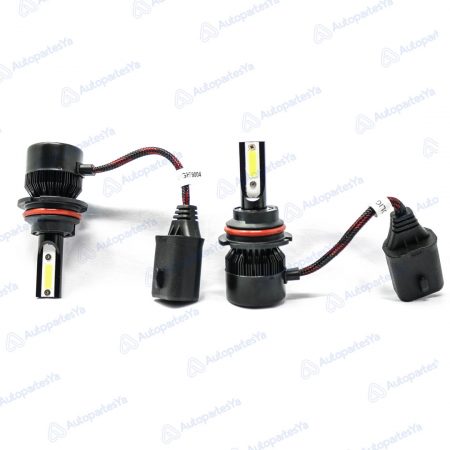 LUZ LED 9004 (CONJUNTO 2 UN.) BAJA: 1500LM- ALTA :2600 LUMENS