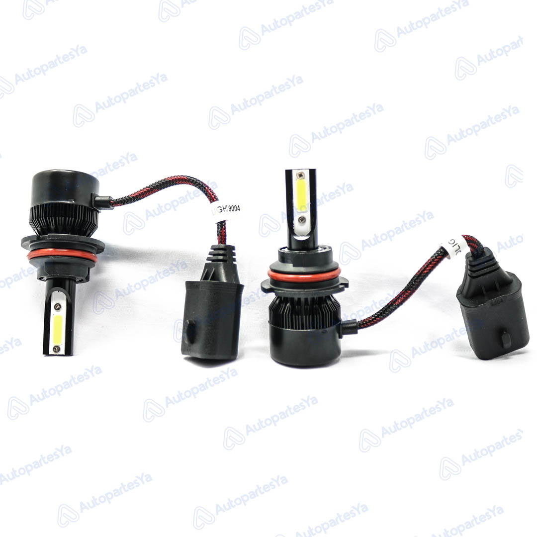 LUZ LED 9004 (CONJUNTO 2 UN.) BAJA: 1500LM- ALTA :2600 LUMENS