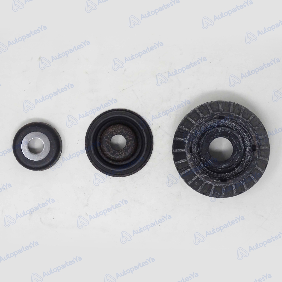 SOPORTE AMORT. (ALTO) CHEVROLET SPARK CHRONOS / 7:24 / SPARK GO / AVEO TODOS (KIT SOPORTE+ ROD. +TUERCA)