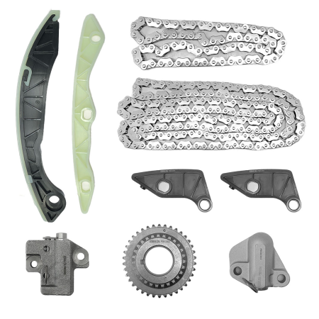KIT DISTRIBUCION CADENA (9PCS) DODGE JOURNEY 2.4L / JEEP COMPASS